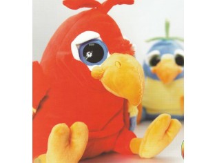 Peluche Perroquet Fun 25cm Rouge - Peluche Keel toys de qualité. Une  selection Marchand de tapis