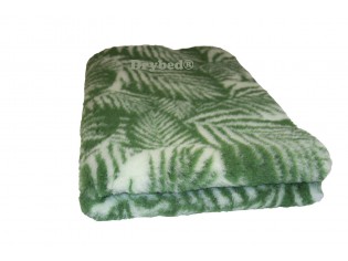 Tapis chien Drybed® antidérapant FEUILLAGE VERT