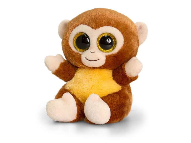 Singe Animotsu 33cm Keel Toys - Un petit singe, peluche aux longs bras