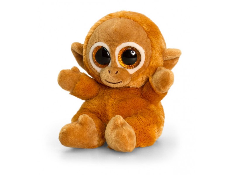 Singe Animotsu 33cm Keel Toys - Un petit singe, peluche aux longs bras