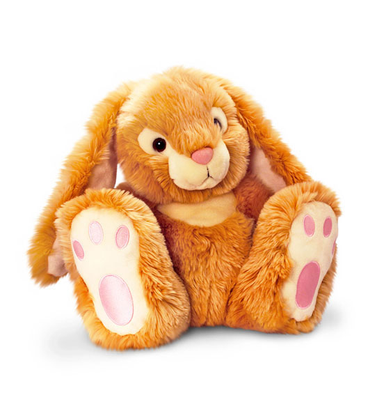 peluche lapin marron